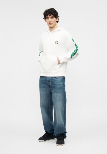 Пуловер с капюшоном