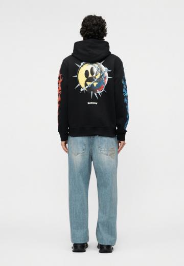 Пуловер с капюшоном