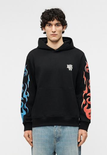 Пуловер с капюшоном