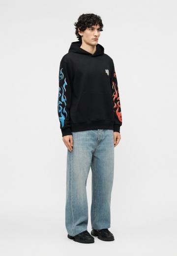 Пуловер с капюшоном