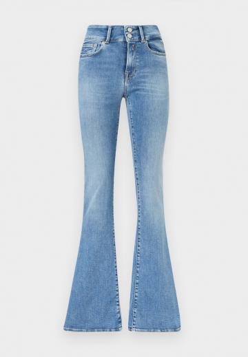 Клешеные джинсы