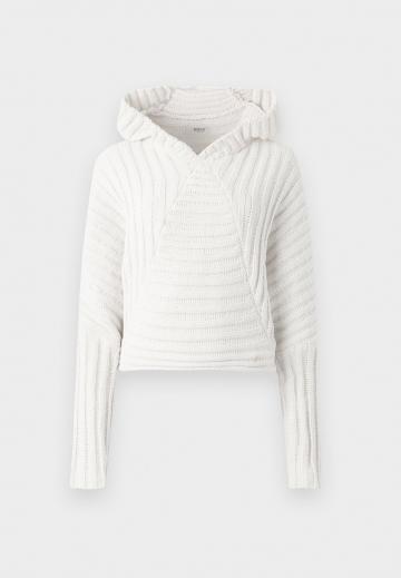 Пуловер с капюшоном