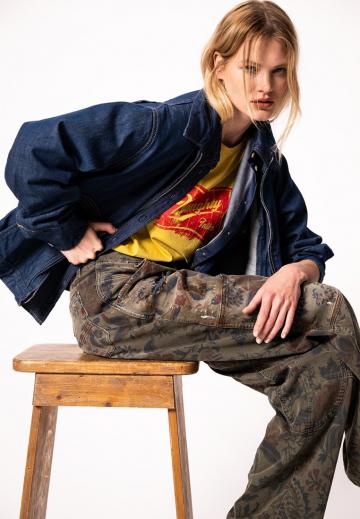 Джинсовая блузка