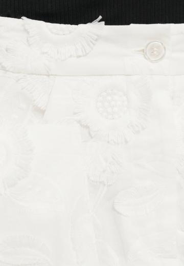 Юбка с накладными карманами