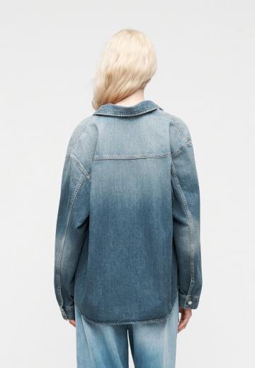 Джинсовая блузка