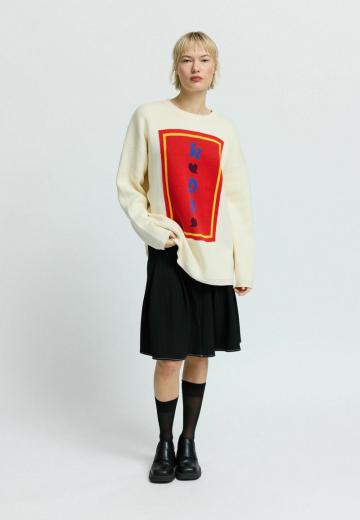 Длинный пуловер