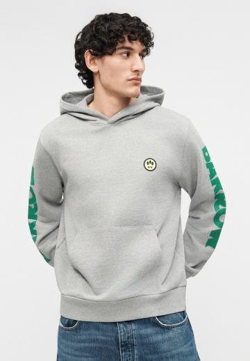 Пуловер с капюшоном