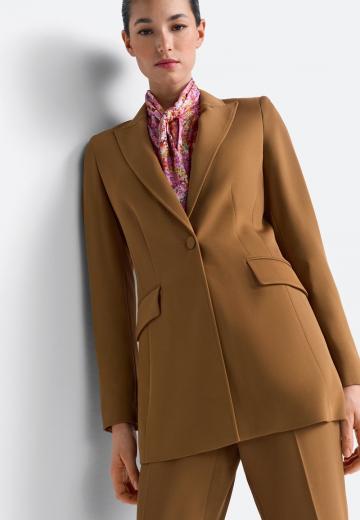 Длинный блейзер