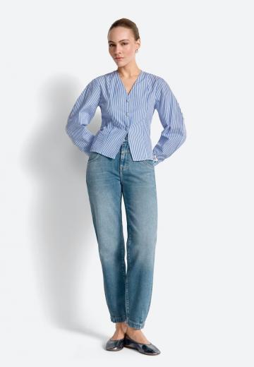 Прямые джинсы