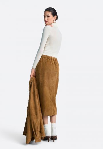 Кожаная юбка