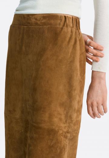 Кожаная юбка