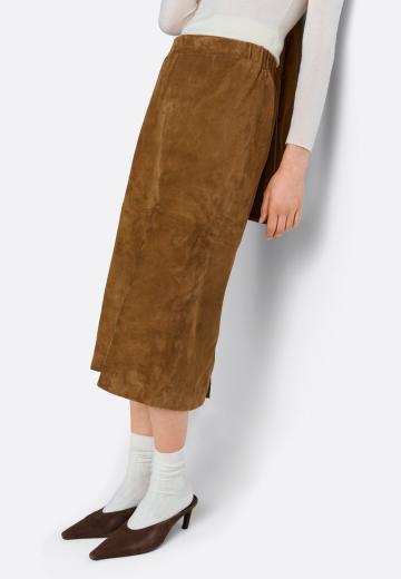 Кожаная юбка