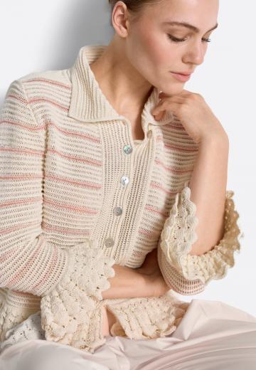 Вязаная кофта