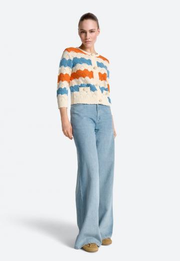 Вязаная кофта