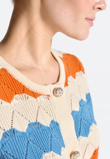 Вязаная кофта