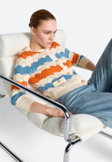 Вязаная кофта