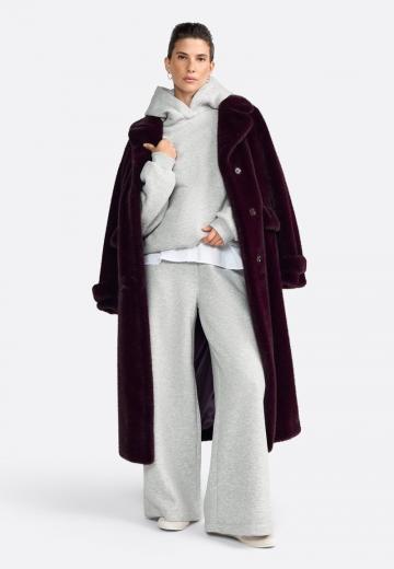 Пуловер с капюшоном