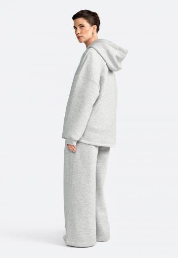 Пуловер с капюшоном