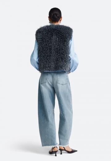 Пуховой жилет