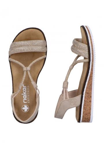 Босоножки на танкетке