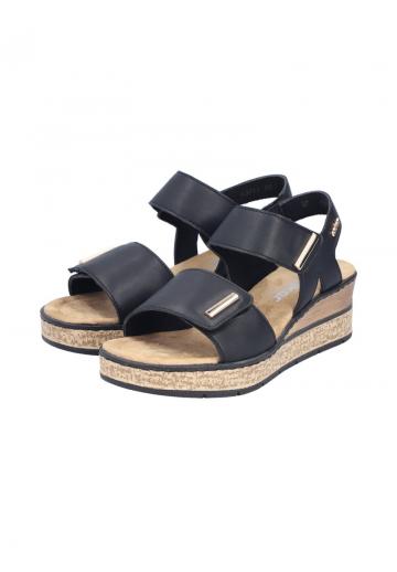 Босоножки на танкетке