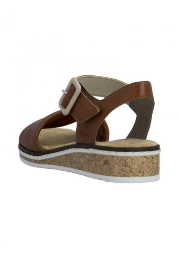 Босоножки на танкетке