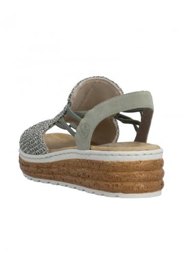 Босоножки на танкетке