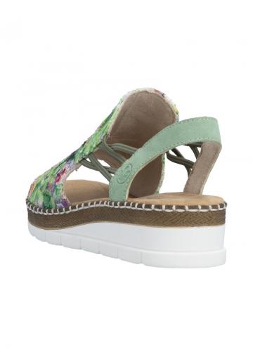 Босоножки на танкетке