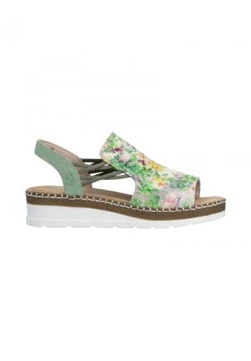 Босоножки на танкетке