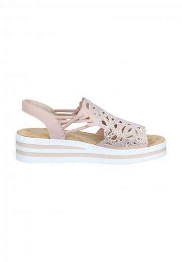 Босоножки на танкетке