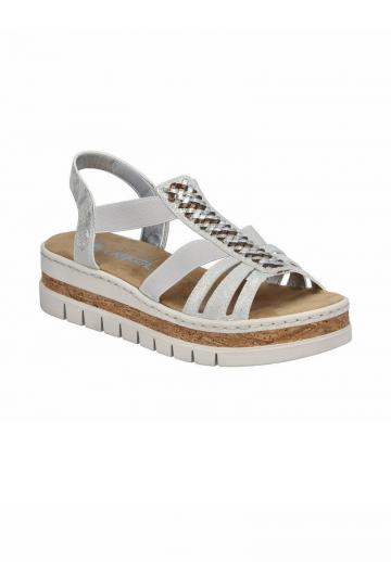 Босоножки на танкетке