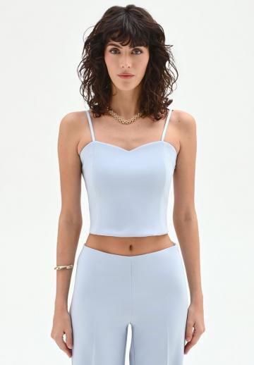 Топ на бретельках