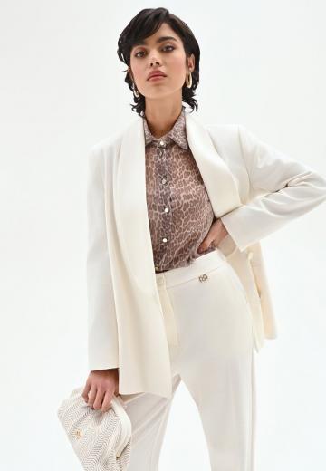 Длинный блейзер