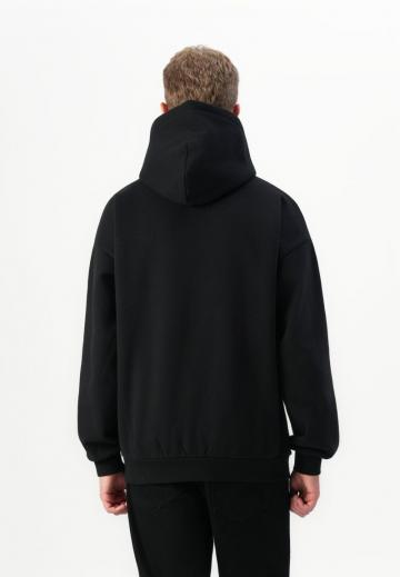 Пуловер с капюшоном