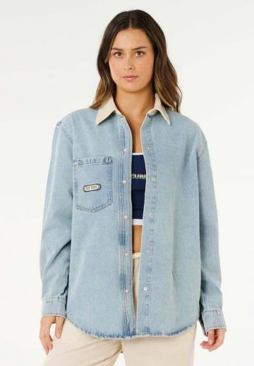 Джинсовая блузка