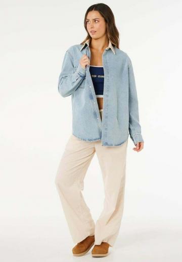 Джинсовая блузка