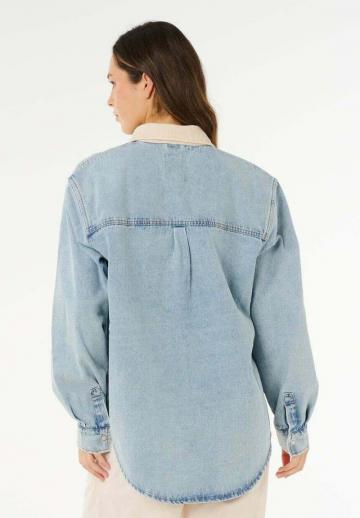 Джинсовая блузка