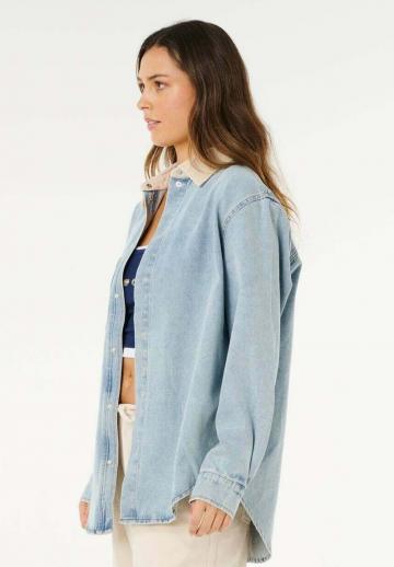 Джинсовая блузка