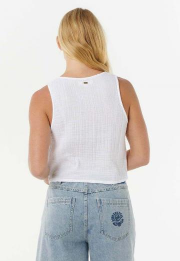 Блузка без рукавов