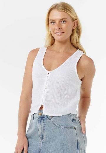 Блузка без рукавов