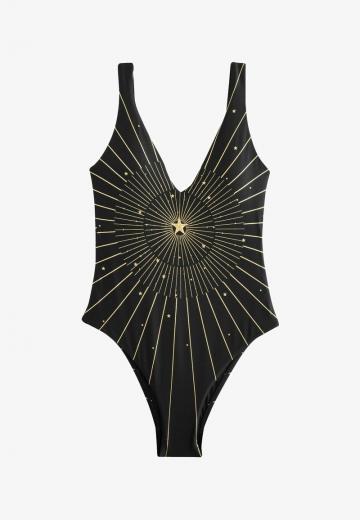 Слитный купальник