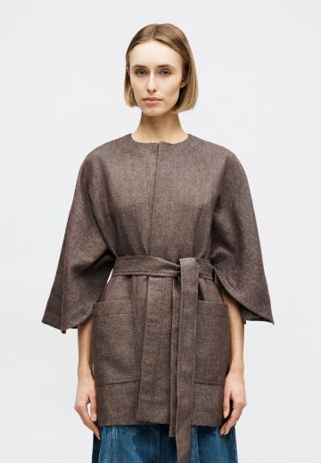 Короткое пальто