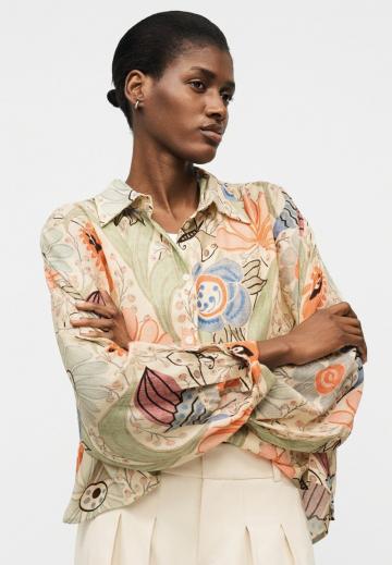 Шифоновая блузка