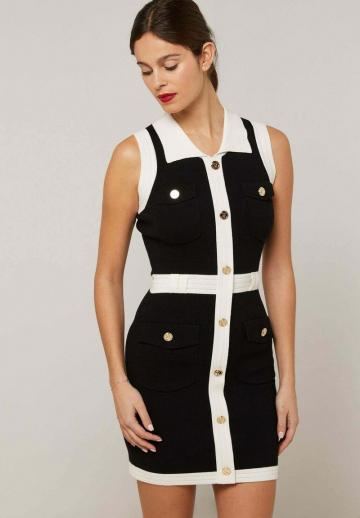 Вязаное платье