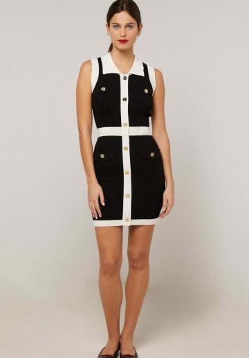 Вязаное платье