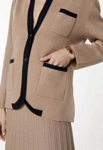 Длинный блейзер