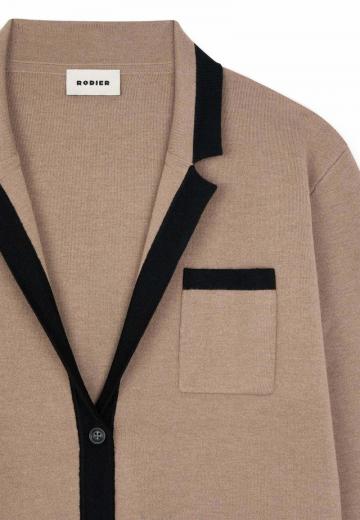 Длинный блейзер