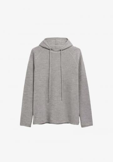 Пуловер с капюшоном