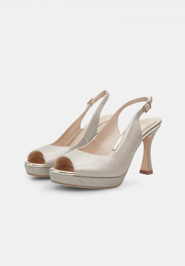 Туфли с открытым носом