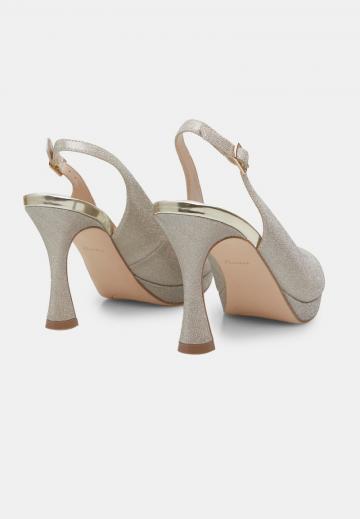 Туфли с открытым носом